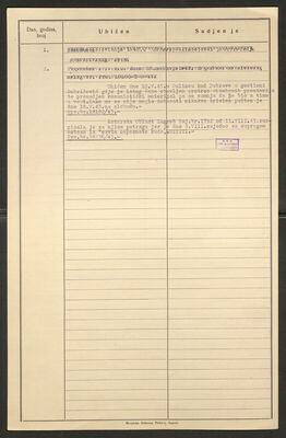 Sandelić, Ivan, 15.9.1903. Policijski karton