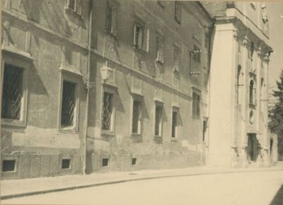 Varaždin - Uršulinski samostan, pročelje