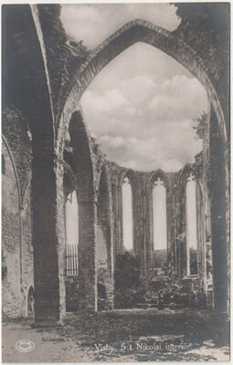 Visby - Ruševine crkve sv. Nikole