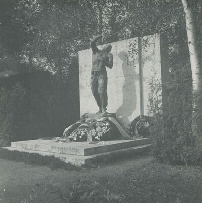 Varaždin - groblje, spomenik palim borcima