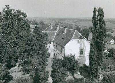 Gradec - Biskupski dvorac, situacija