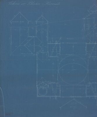 Crkva Sv. Blaža, tlocrt krovišta