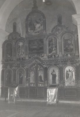 Plaški - Hram Vavedenja Presvete Bogorodice, ikonostas