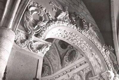 Remetinec - Župna crkva Blažene Djevice Marije, detalj pobočne kapele