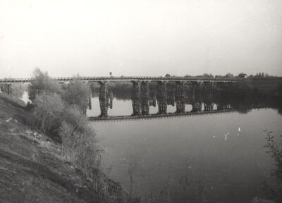 Lasinja - Most preko Kupe između Jamničke Kiselice i Lasinje