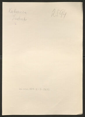 Kukavica, Ludvik, 9.9.1908. Policijski karton