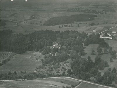 Dvorac Stubički Golubovec (Donja Stubica), situacija u krajoliku