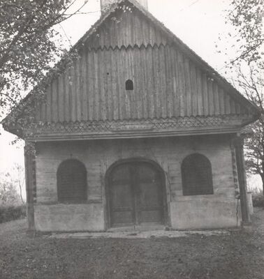 Donji Hruševec - Kapela sv. Ivana Krstitelja, glavno pročelje