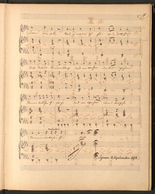 F. Krežma: Omaggio al mio ideale, Composizioni di Francesco Krežma