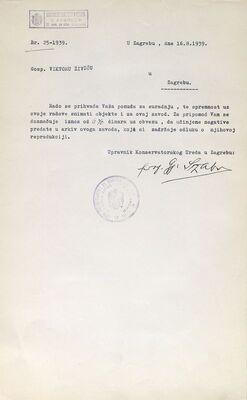 Viktor Živić, snimanje objekata