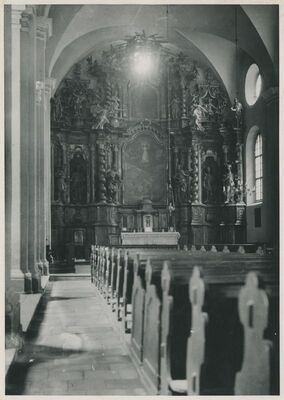 Varaždin - Pavlinska crkva, glavni oltar