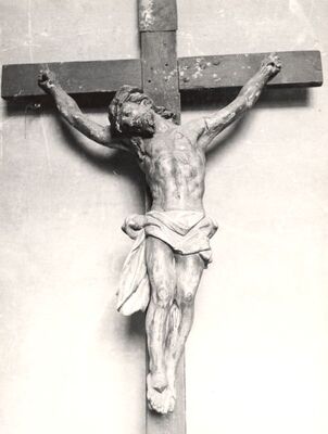 Kloštar Ivanić - Kompleks Franjevačkog samostana i crkve sv. Ivana Krstitelja, raspelo