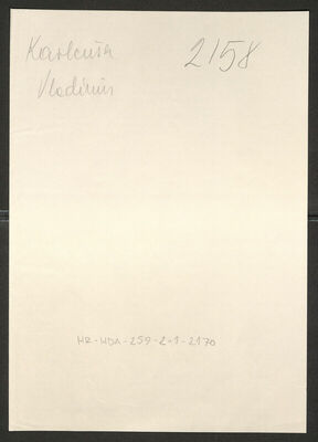 Karleuša, Vladimir, 1.4.1893. Policijski karton