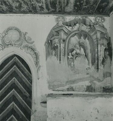 Kuzminec (Mihovljan) - Kapela sv. Magdalene, detalj