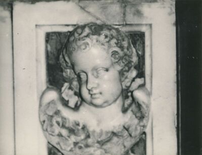 Varaždinske Toplice - Župna crkva sv. Martina, detalj oltara sv. Katarine