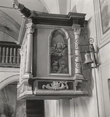 Donja Pušća - Kapela Majke Božje Čiselske, propovjedaonica