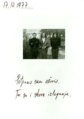 Moja godina 1.1.1977.-31.12.1977.