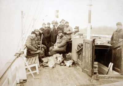 Poslije lova na brodu