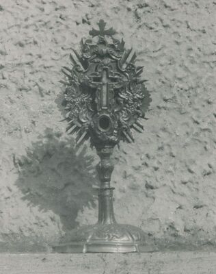 Zabok - Župna crkva sv. Jelene Križarice, liturgijsko posuđe, relikvijar