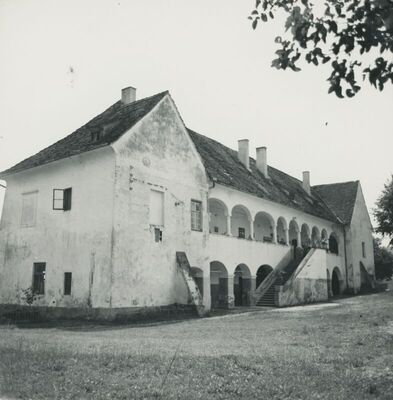 Velika Horvatska (Desinić) - Dvor Palffy - Erdödya, vanjština