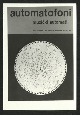 Fotografija - plakat izložbe - Automatofoni - muzički automati