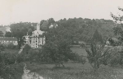 Mihovljan - Crkva sv. Mihovila, situacija u krajoliku, ruševina