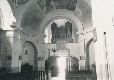 Vivodina (Ozalj) - Župna crkva sv. Lovre, pjevalište