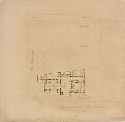 Crkva sv. Blaža, regulatorna studija okolice Crkve sv. Blaža