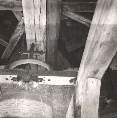 Poljanica Bistranska - Kompleks crkve sv. Nikole, detalj krovne konstrukcije