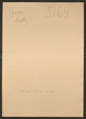 Šporec, Mate, 13.7.1902. Policijski karton