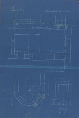 Crkva sv. Blaža, župni dvor/kuća zvonara/vrata/detalji