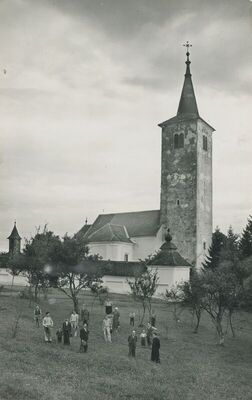 Belec (Zlatar) - Župna crkva Blažene Djevice Marije Snježne, vanjština, situacija