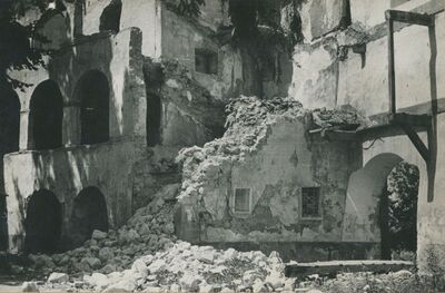 Ivanec - Stari grad, sjeverno krilo s dvorišne strane