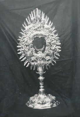 Sveti Petar Mrežnički (Duga Resa) - Župna crkva sv. Petra, monstranca