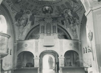 Mali Bukovec - Kapela sv. Katarine, unutrašnjost