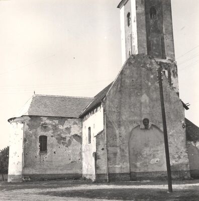 Dubrava - Župna crkva sv. Margarete, zabat lađe