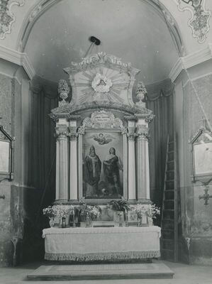 Zlatar - Župna crkva Uznesenja Blažene Djevice Marije, unutrašnjost, detalj, oltar