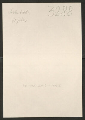 Mrkobrada, Vojislav, 1912. Policijski karton