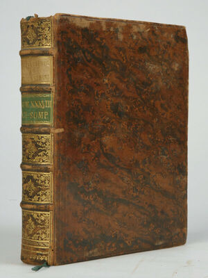 Encyclopedie, ou dictionnaire universel raisonné des connoissances humaines. Tome XXXVIII, Yverdon, MDCCLXXIV.