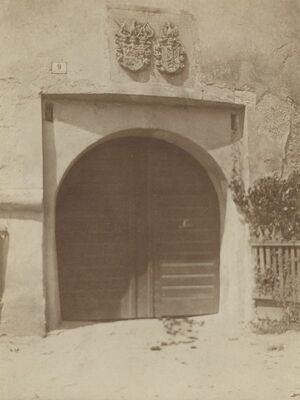 Varaždin - Stari grad, ulaz u prvu kulu