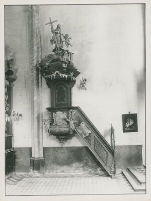 Lepoglava - Župna crkva, propovjedaonica