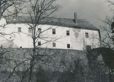 Ozalj - Stari grad, južno pročelje