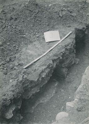 Varaždinske Toplice - Arheološka iskopavanja, zid br. 3.