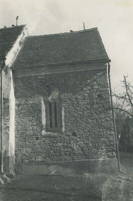 Martinšćina (Zlatar) - Crkva sv. Martina, južno pročelje svetišta