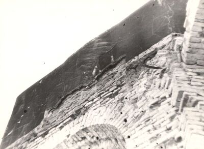 Januševec - Dvorac Januševec, oštećenje kupole