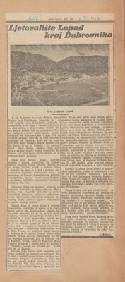 Ljetovalište Lopud kraj Dubrovnika