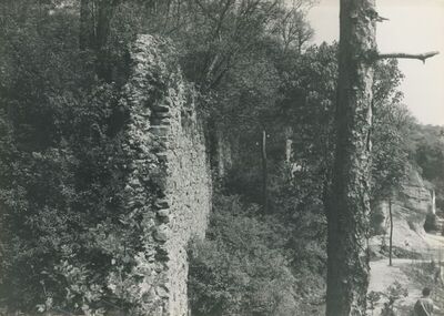 Krapina - Stari grad, zidine