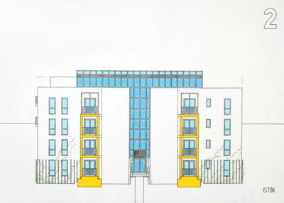 Stambena zgrada u naselju Pantovčak - Zelengaj, Zagreb