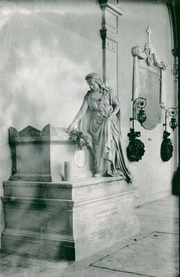 Zagreb (Mirogoj)- Grob Petra Preradovića