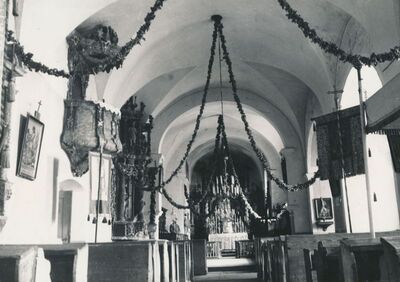 Svetice (Ozalj) - Crkva Blažene Djevice Marije, unutrašnjost